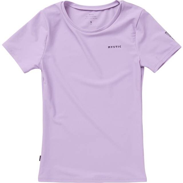 Mystic Womens Star Short Sleeve Lycra Vest - Pink/Purple