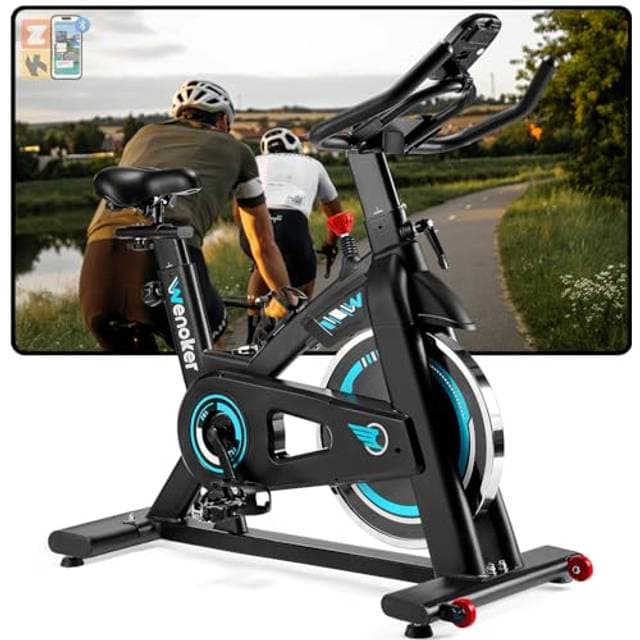 WENOKER Leises Hometrainer Ergometer Mit LCD Monitor