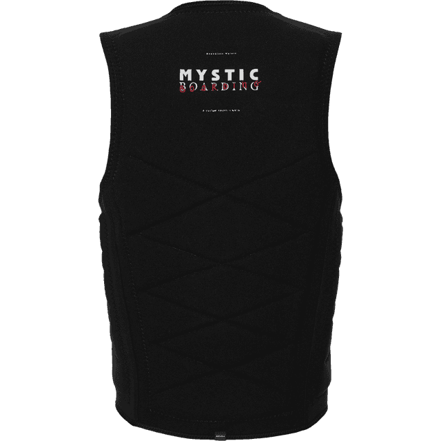 Mystic Outlaw Impact Vest Fzip Wake 2024 - Black - M Black