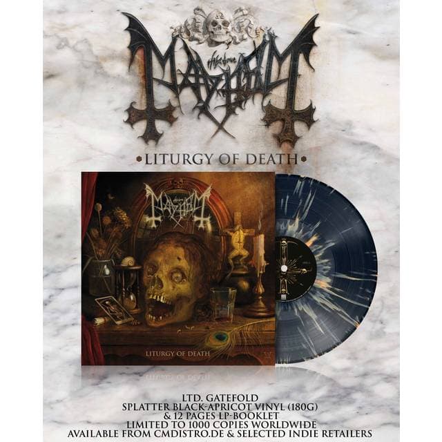 Mayhem LP Liturgy of Death Ingen Standard (Vinyl)