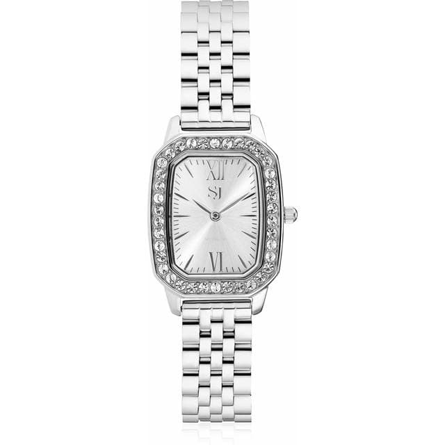 Sif Jakobs Luciana Ur I Stål Med Sølvfarvet Skive