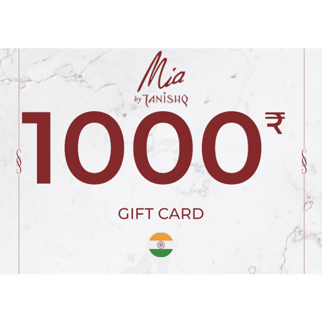 Mia By Tanishq Gift Card 1000 INR