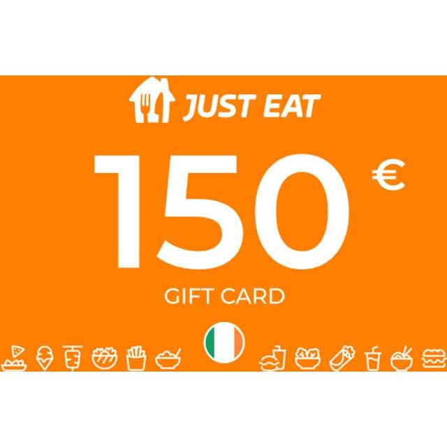 Just Eat Gift Card 150 EUR