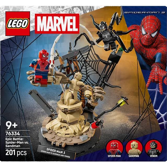 LEGO Marvel Spider-Man Mod Sandman 76334