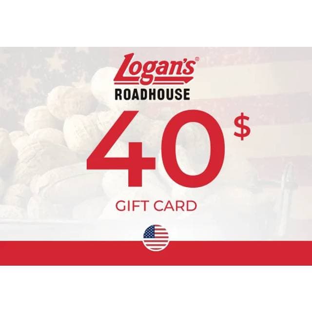 Logan Roadhouse Gift Card 40 USD