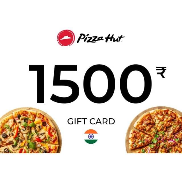 Pizza Hut Gift Card 1500 INR