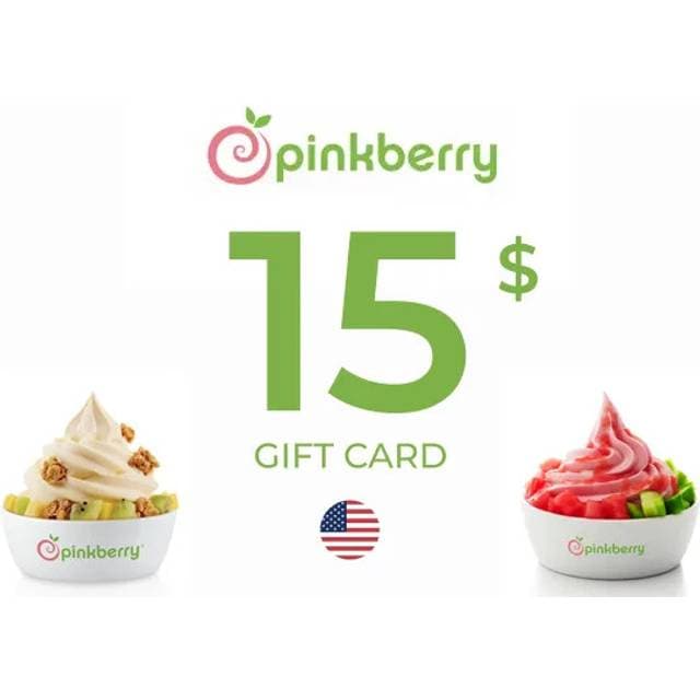 Pinkberry Gift Card 15 USD