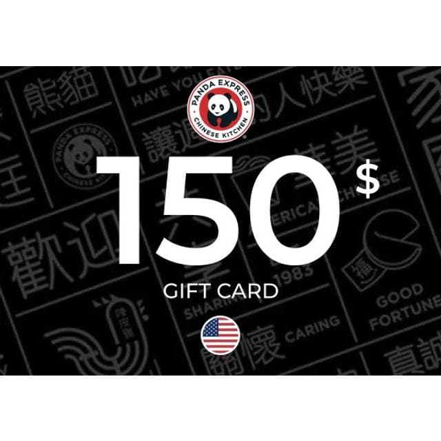 Panda Express Gift Card 150 USD
