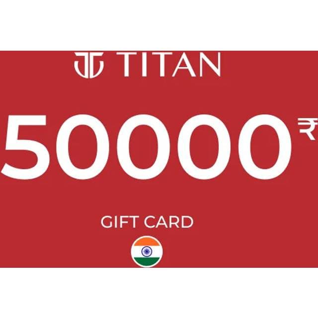 Titan Gift Card 50000 INR