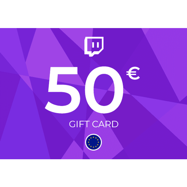 Twitch Gift Card 50 EUR