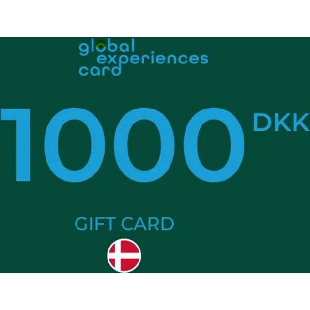 Denmark Experiences Card Gift Card 1000 DKK