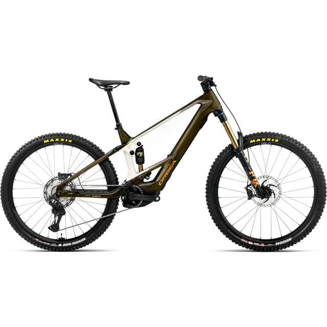 Orbea Wild M-Team 750Wh XT Di2 Caramel Carbon View Cream White