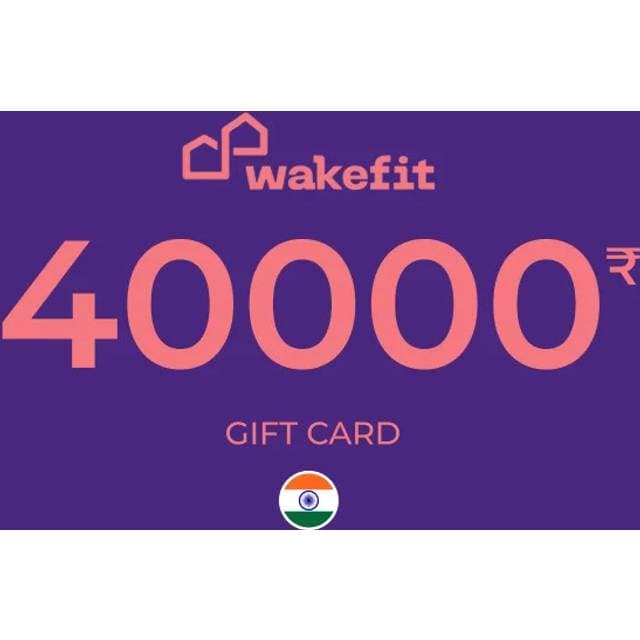 Wakefit Gift Card 40000 INR