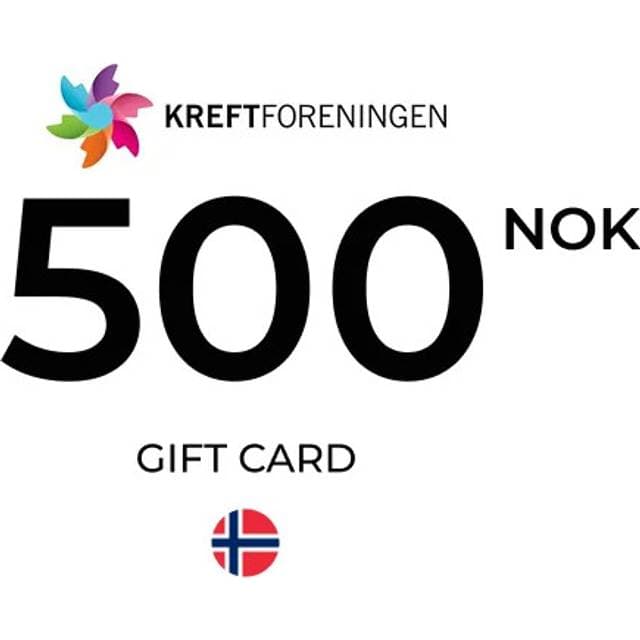 Kreftforeningen Gift Card 500 NOK