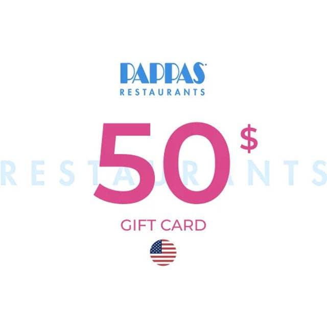 Pappa's Gift Card 50 USD