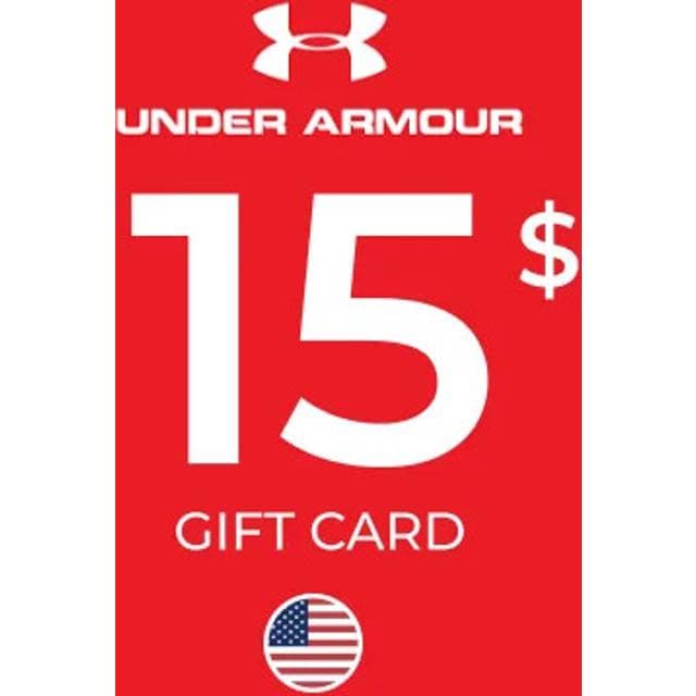 Under Armour Gift Card 15 USD