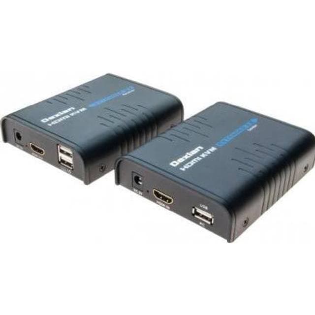 Dexlan Signal AV Transmissionssystem Extender HDMI USB EX 100 RX Receiver