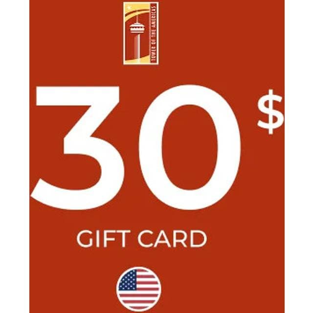 Tower of America Gift Card 30 USD