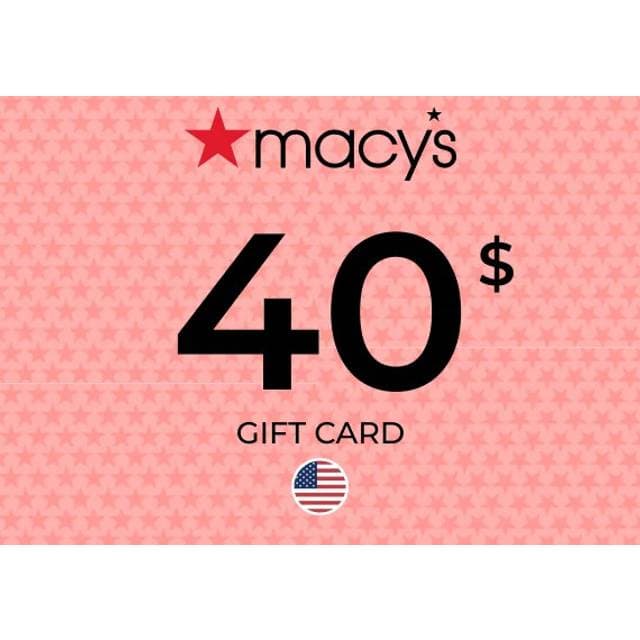 Macy's Gift Card 40 USD