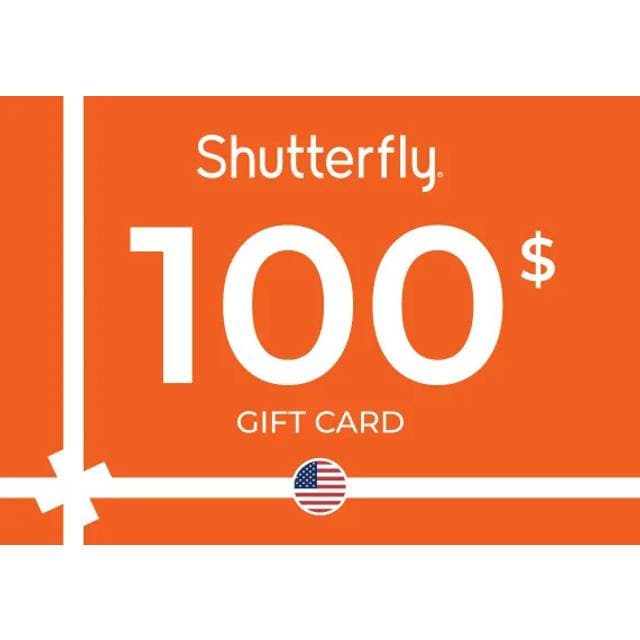 Shutterfly Gift Card 100 USD