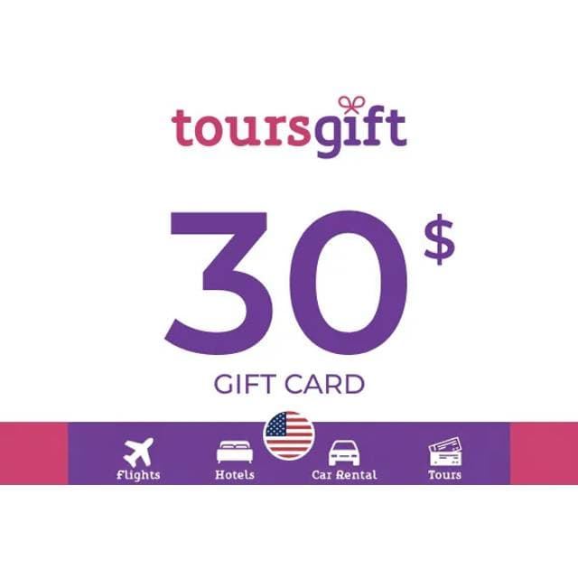 ToursGift Card 30 USD Key