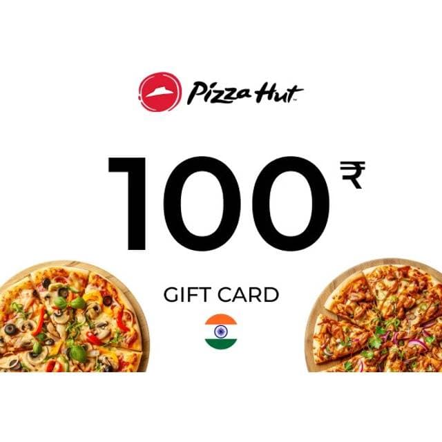 Pizza Hut Gift Card 100 INR