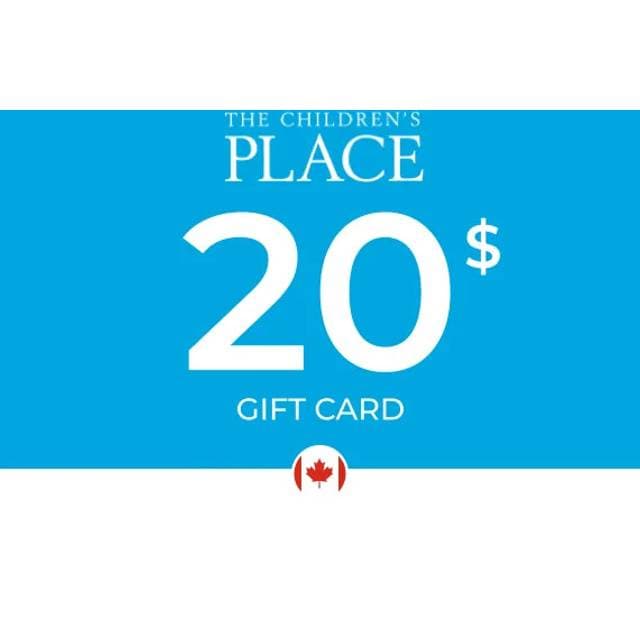 Children's Place Gift Card 20 CAD