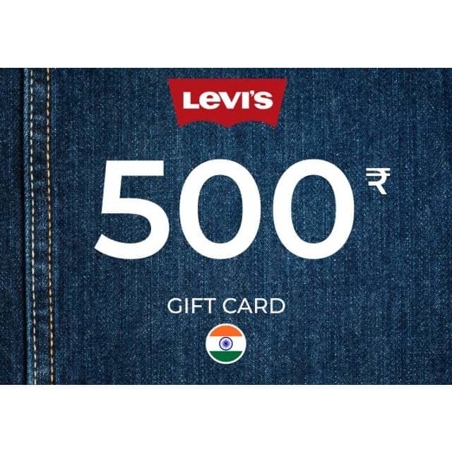 Levis Gift Card 500 INR