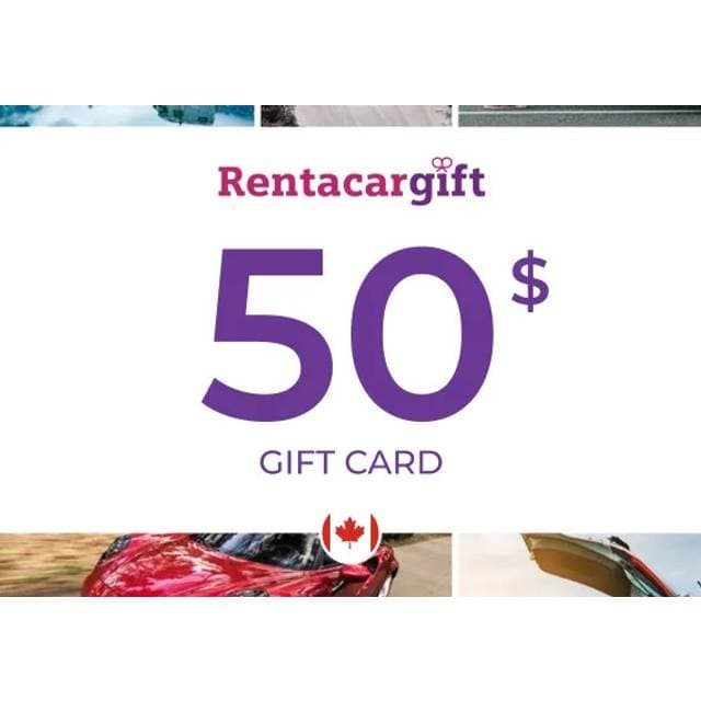 RentacarGift Card 50 CAD Key