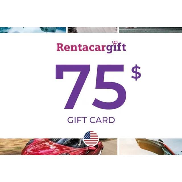 RentacarGift Card 75 USD