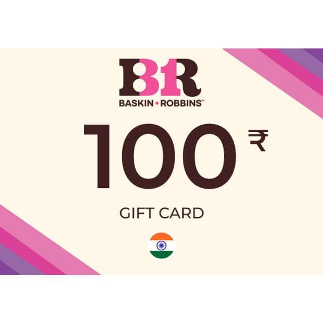 Baskin-Robbins Gift Card 100 INR
