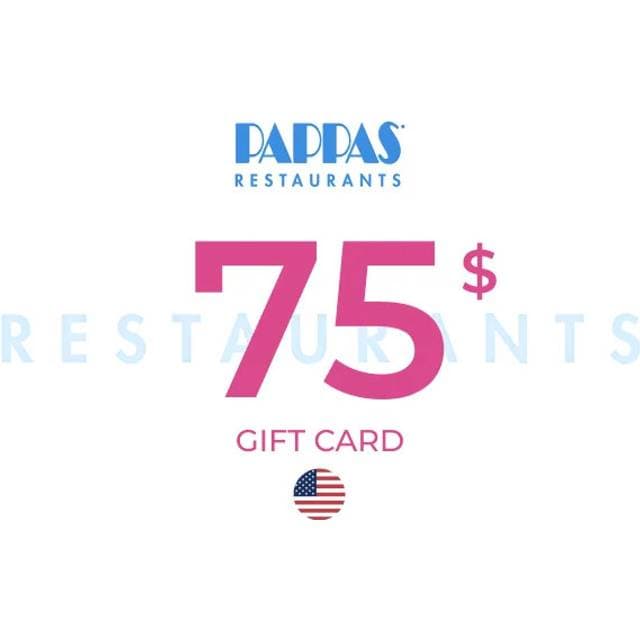 Pappa's Gift Card 75 USD