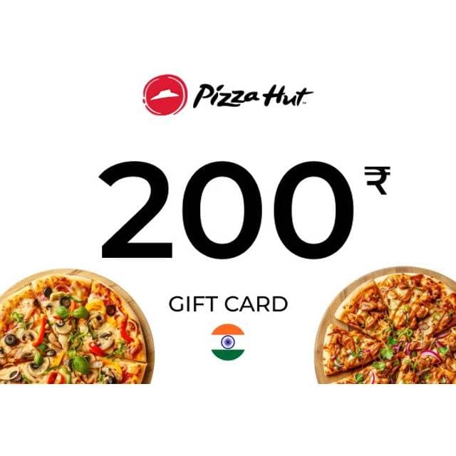 Pizza Hut Gift Card 200 INR