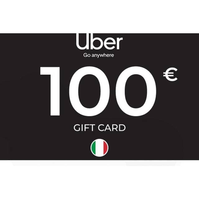 Uber Rides Gift Card 100 EUR