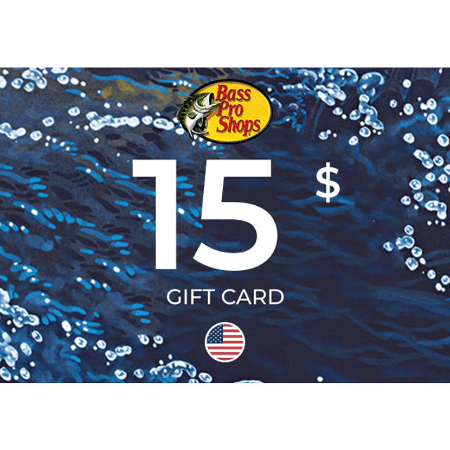Bass Pro Shops Gift Card 15 USD