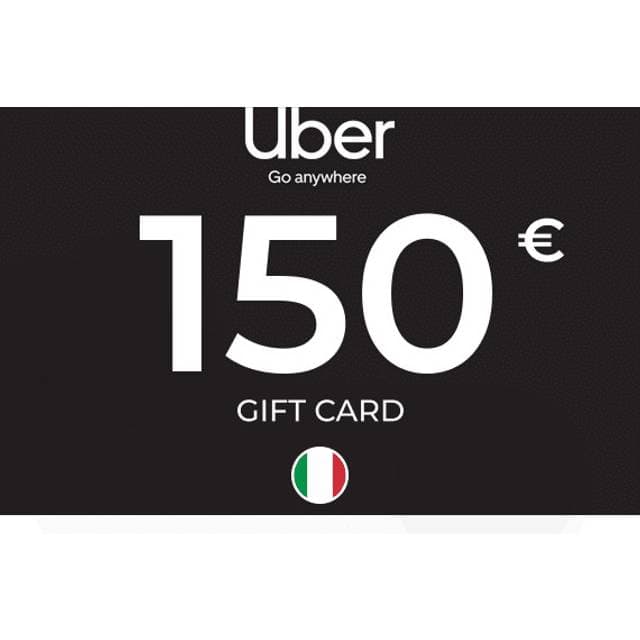 Uber Rides Gift Card 150 EUR