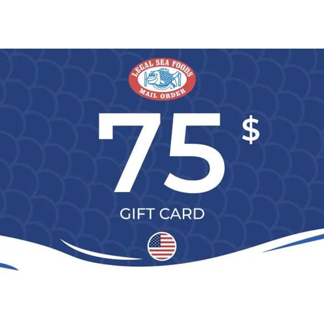 Legal Sea Foods Gift Card 75 USD