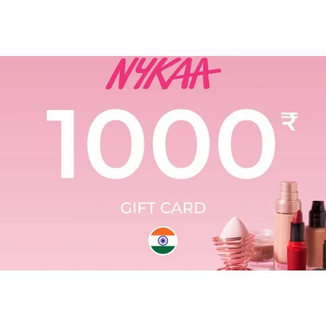 Nykaa Gift Card 1000 INR