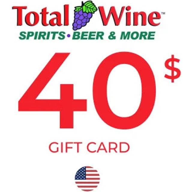 Total Wine More Gift Card 40 USD
