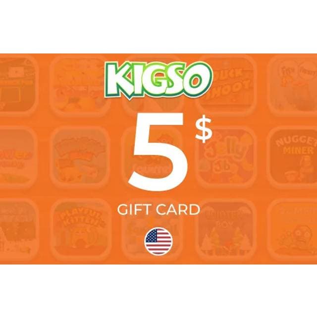 Kigso Games Gift Card 5 USD