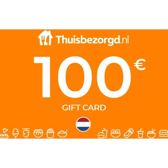 Thuisbezorgd Gift Card 100 EUR
