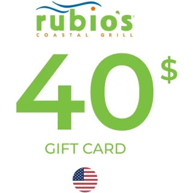 Rubio Coastal Grill Gift Card 40 USD