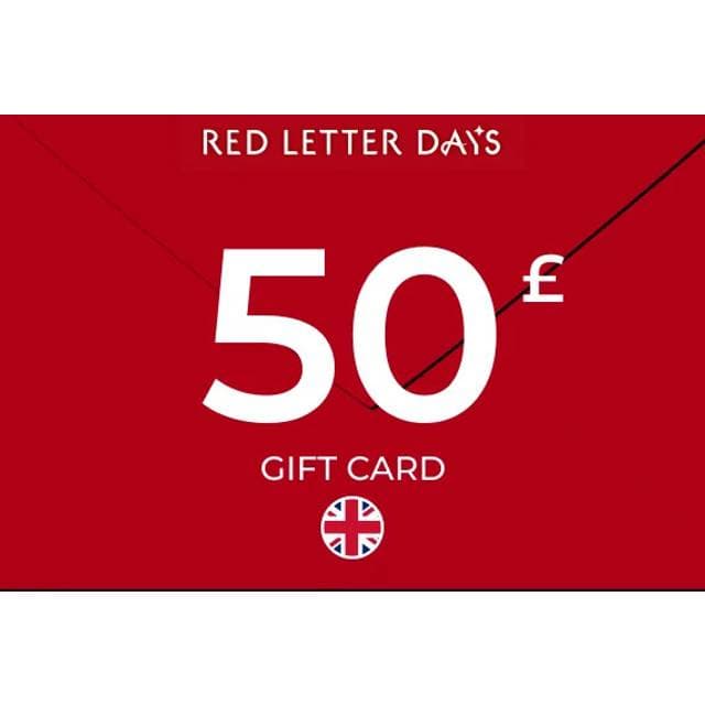 Red Letter Days Gift Card 50 GBP