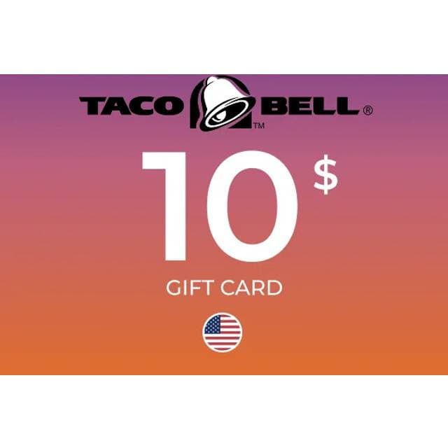 Taco Bell Gift Card 10 USD