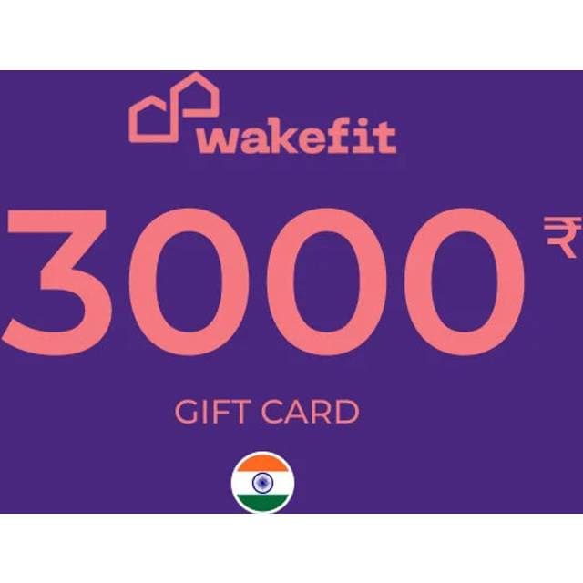 Wakefit Gift Card 3000 INR