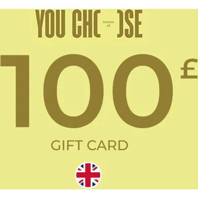 YouChoose All Access Digital Gift Card 100 GBP