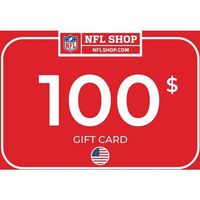 NFL Shop Gift Card 100 USD