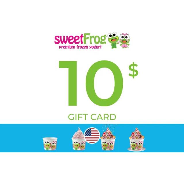 SweetFrog Gift Card 10 USD