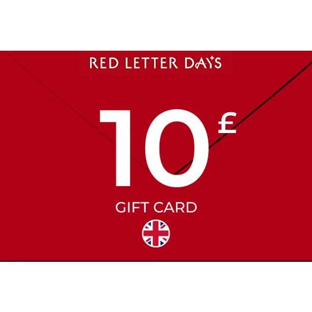 Red Letter Days Gift Card 10 GBP