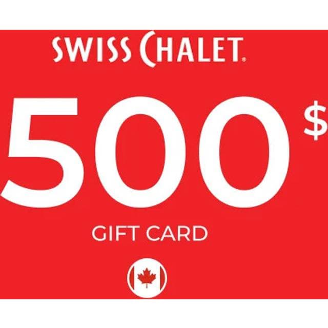 Swiss Chalet Gift Card 500 CAD